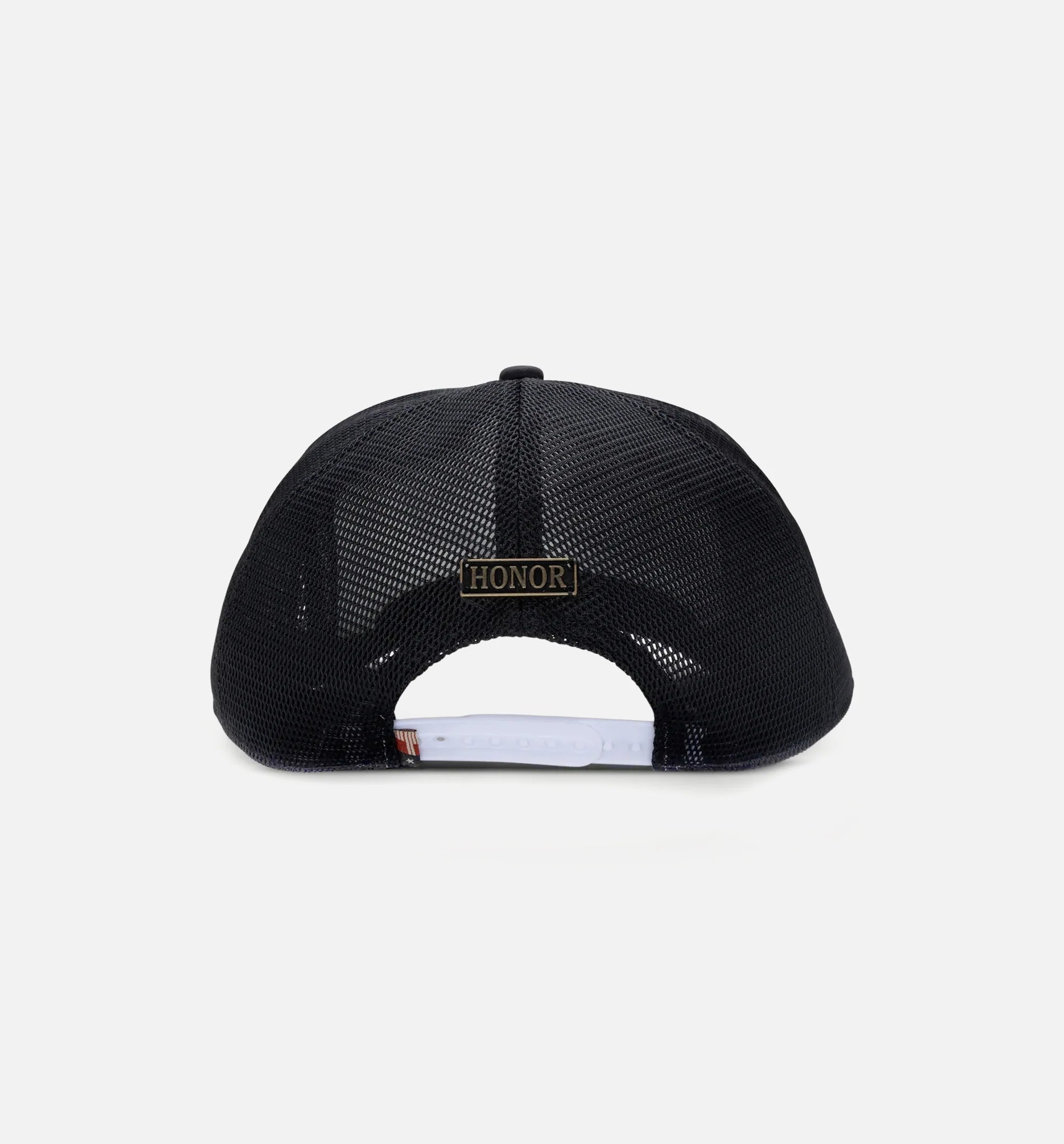 Speak Trucker Snapback Mens Hat Black White