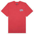 BB Small Arch S S Knit Rouge Red