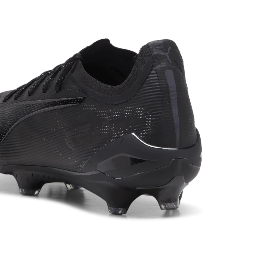 PUMA Ultra 5 Ultimate FG Firm Ground Soccer Cleats Black Silver Shadow Grey