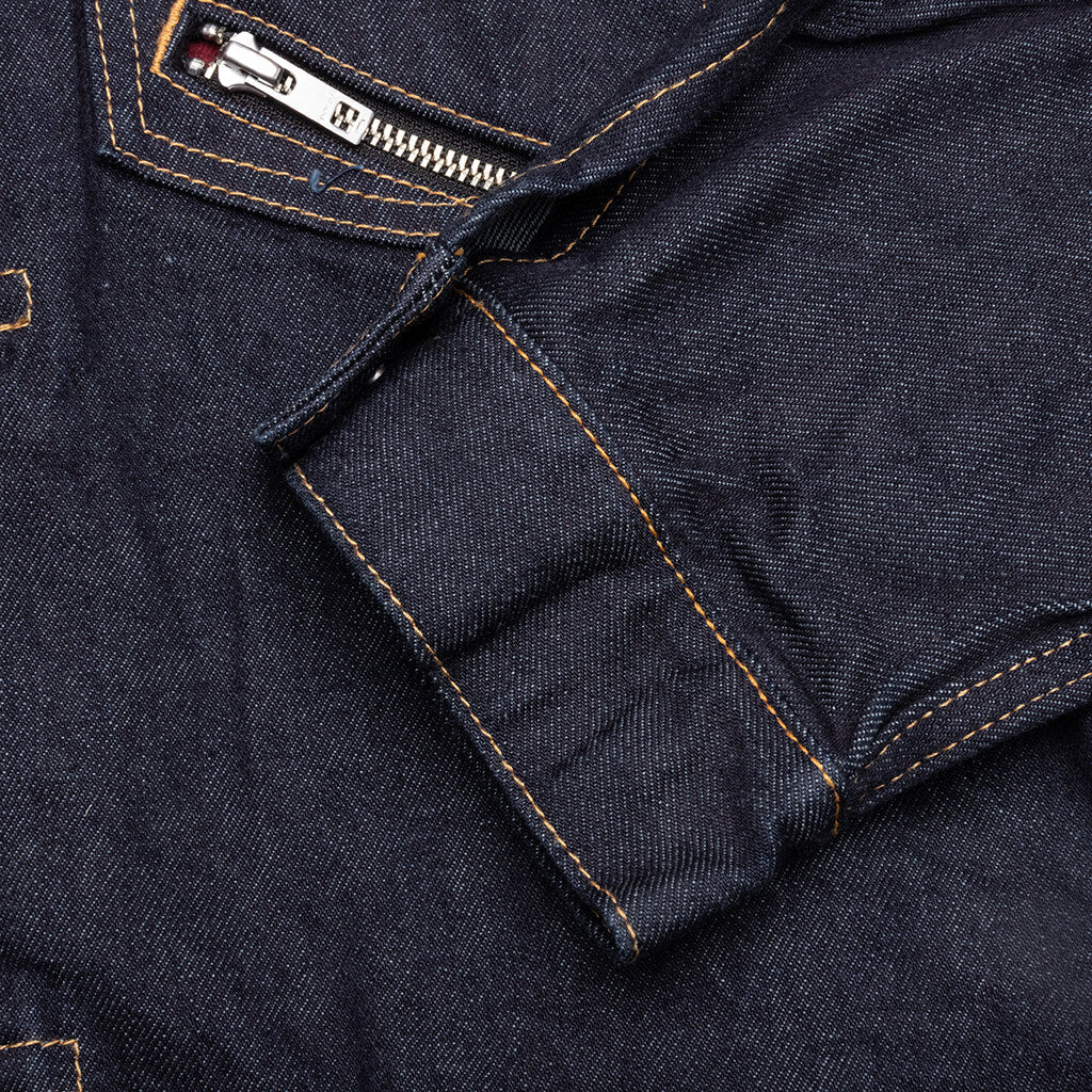 Denim Blouson Indigo
