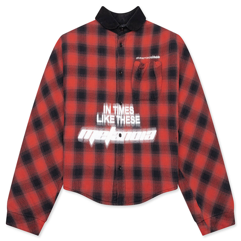 In Times Like These Abraxas Red Plaid