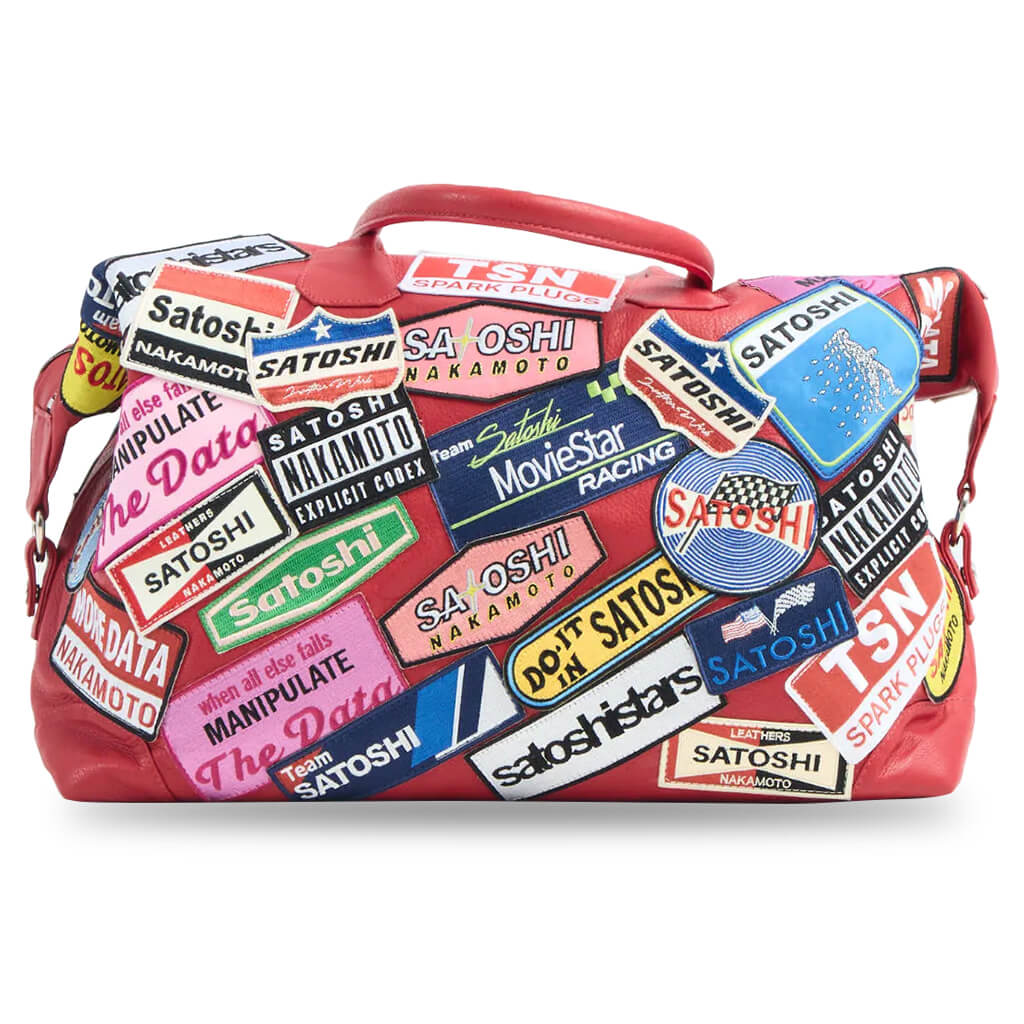 Codex Patch Weekender Bag Red