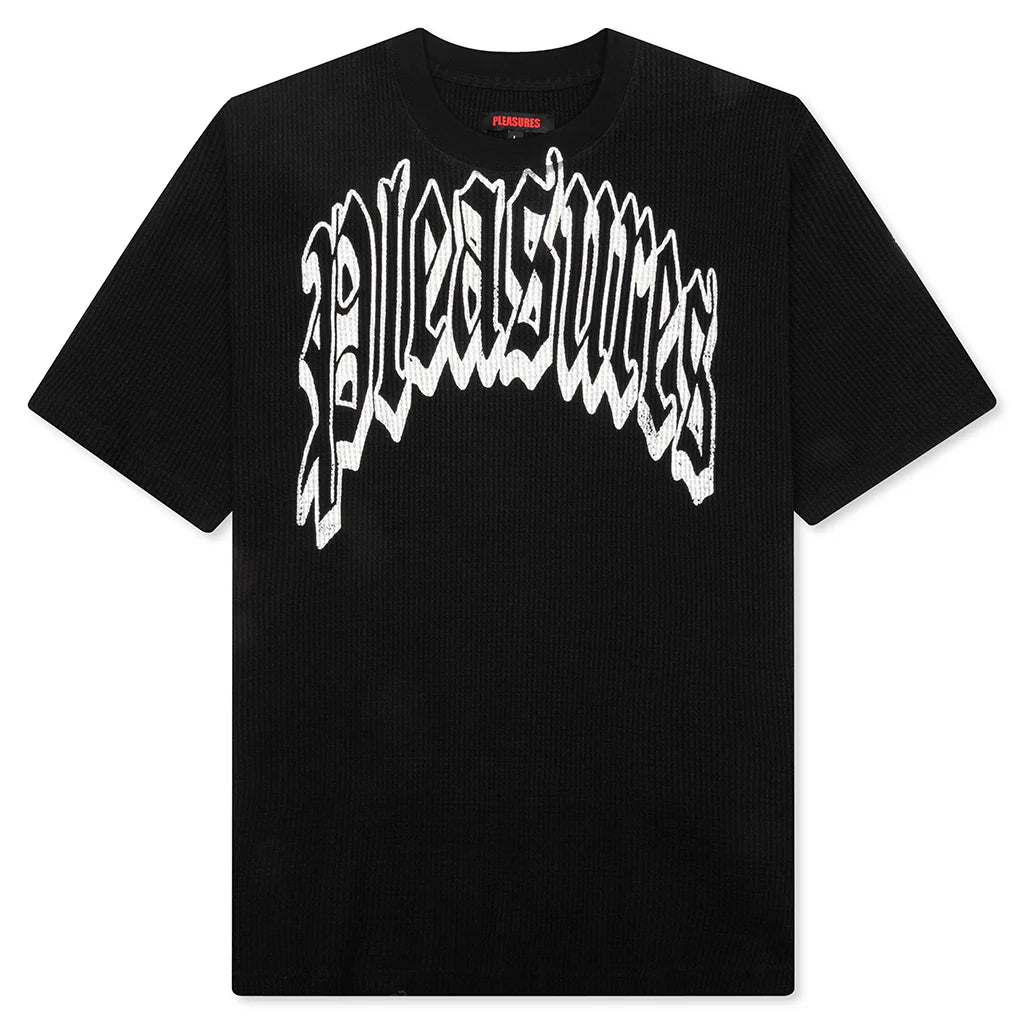 Twitch Waffle Shirt Black