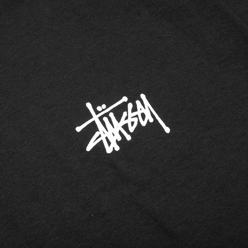 Basic Stussy L S Tee Black