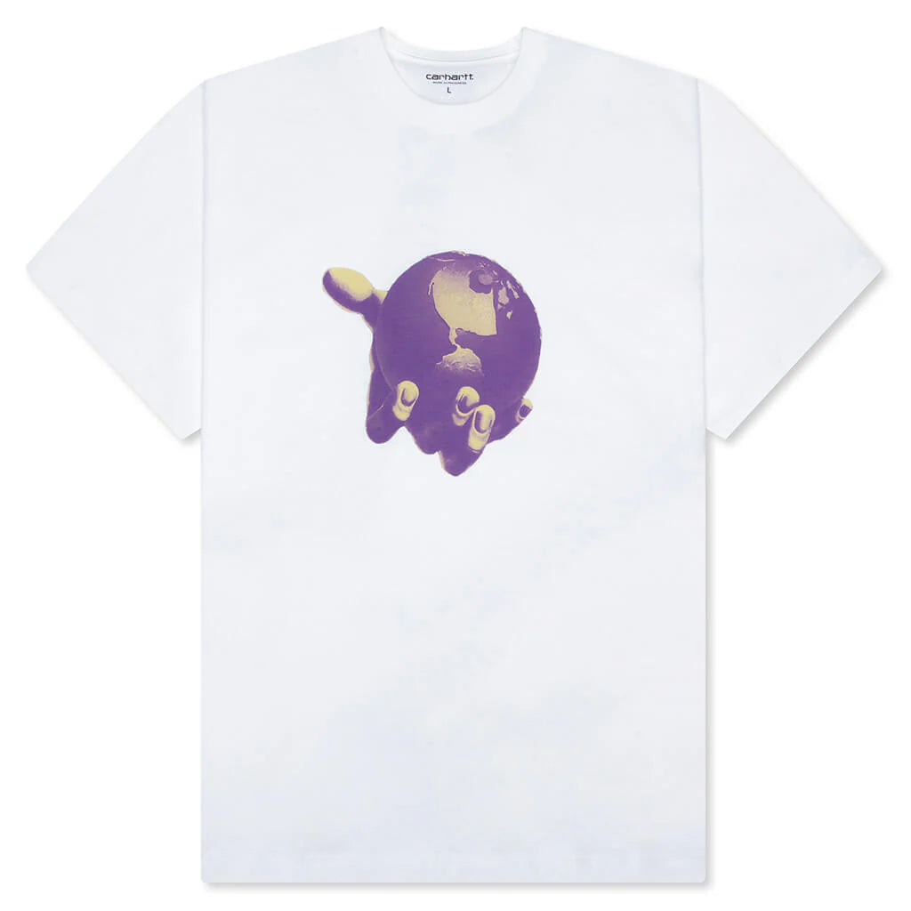 S S Saviour T Shirt White