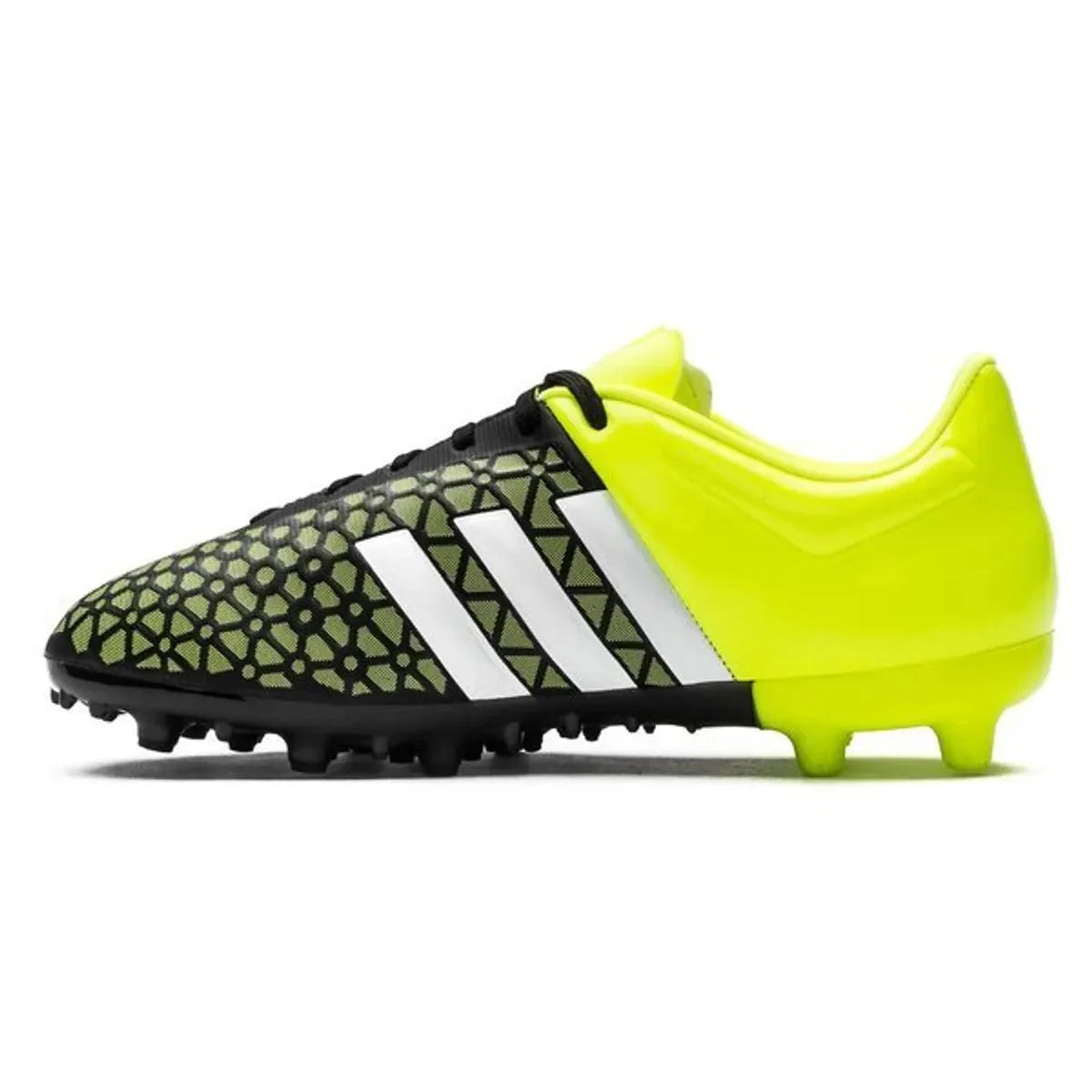 adidas Kids Ace 153 FG AG J Core Black White Solar Yellow