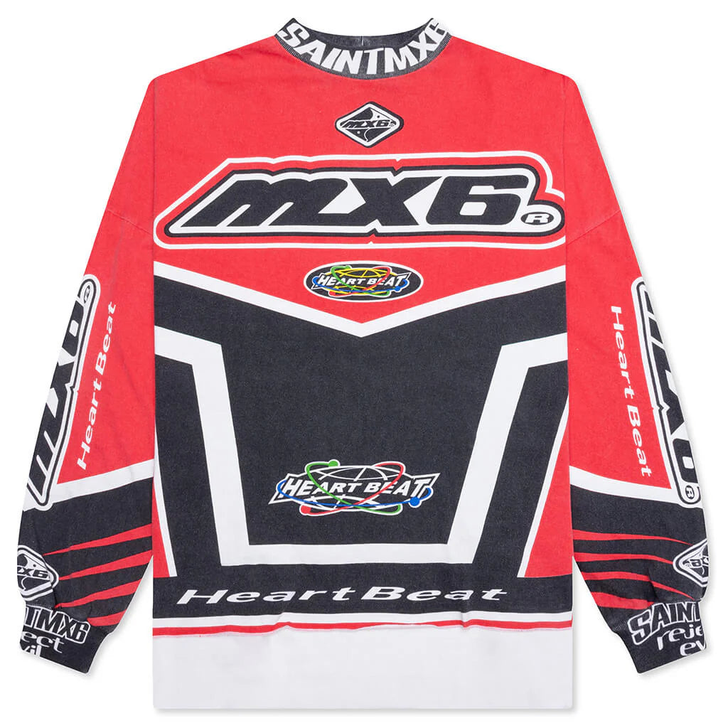 MX6 L S Tee Red