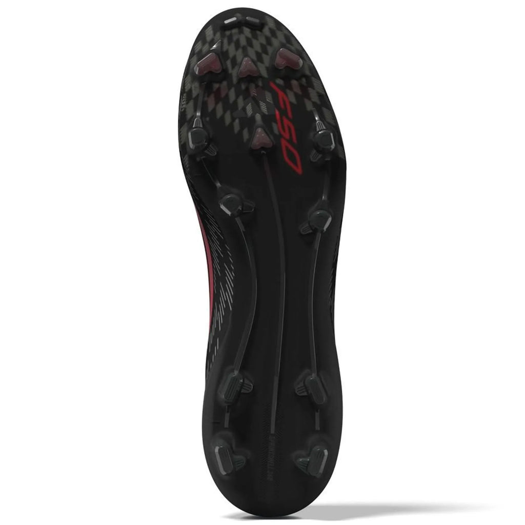 adidas F50 Pro FG Firm Ground Mens Soccer Cleats Black Red