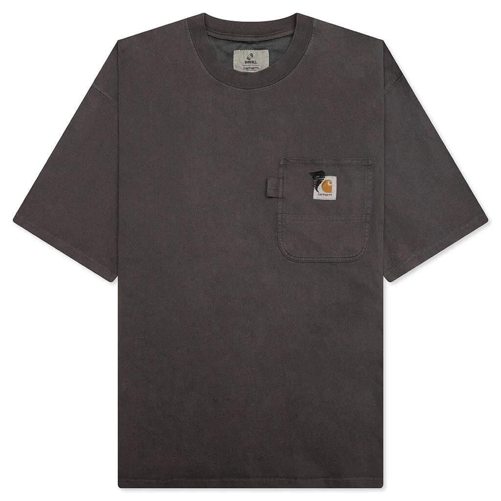 Carhartt WIP x Invincible S S Pigment Dyed T Shirt Soot