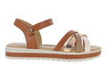 Sandalias Coqueta Café para Niña