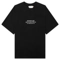 Community S S Tee Black