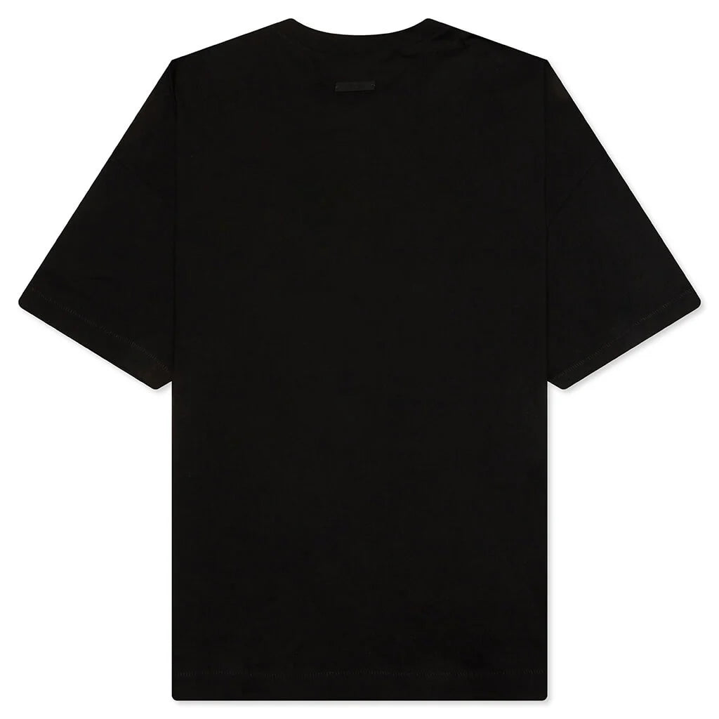 Jersey Crewneck Tee Black