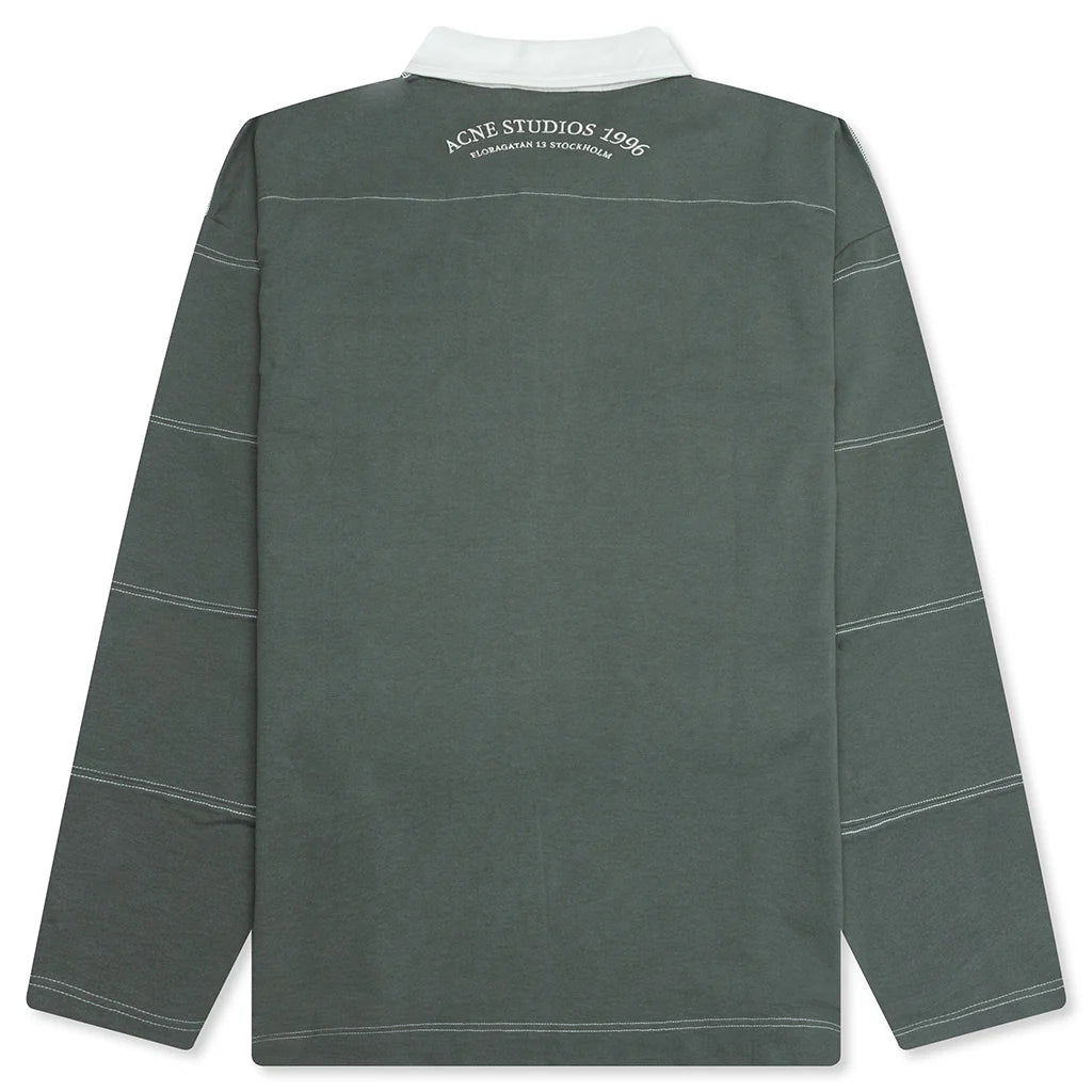 Floragatan Artwork Polo Vintage Green