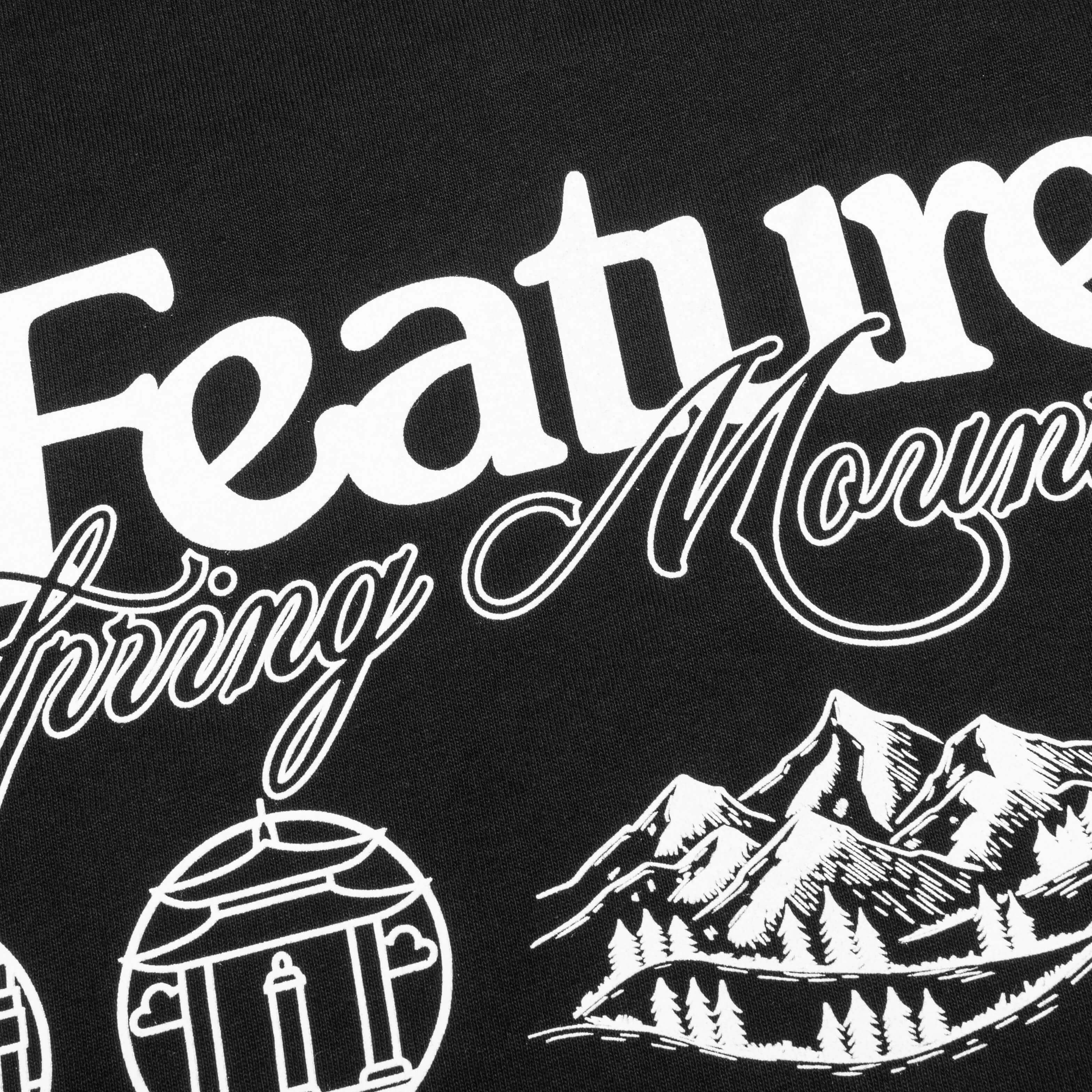 Town Ad Tee Black
