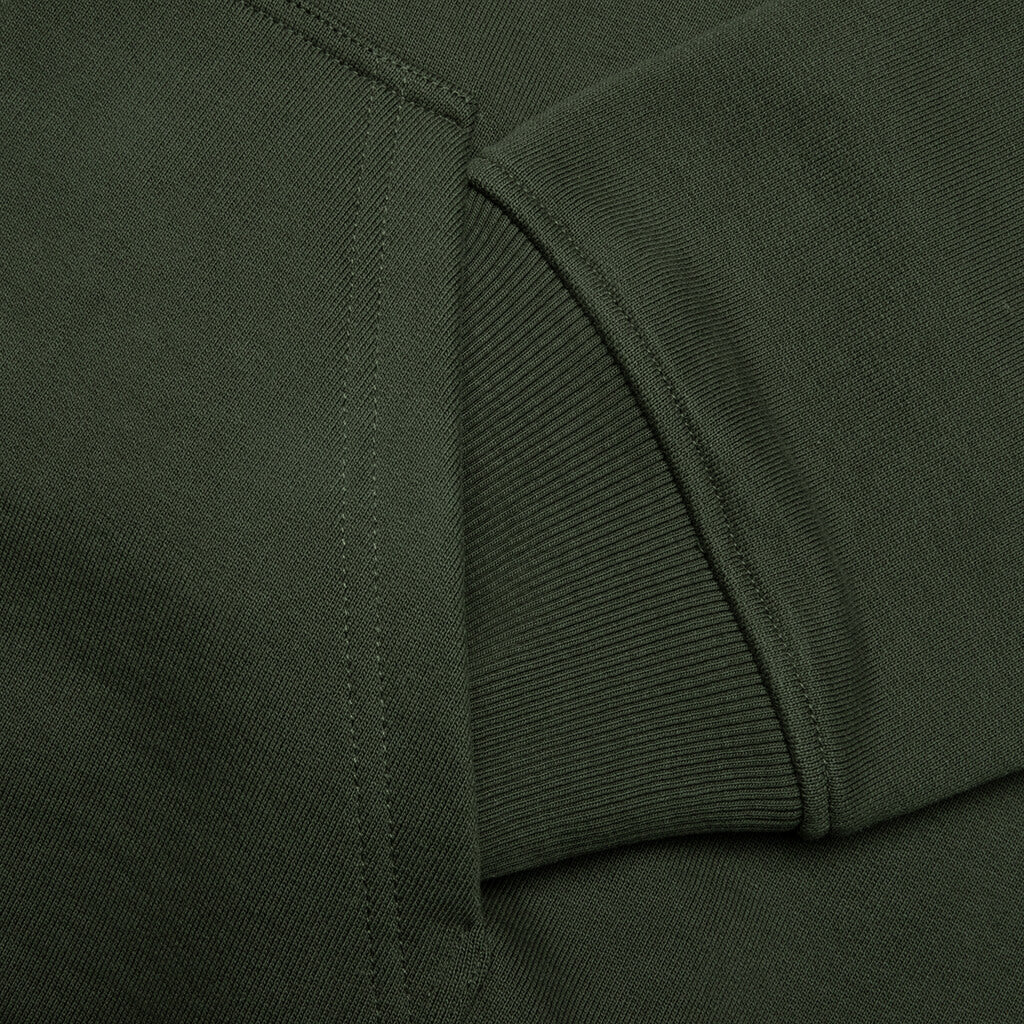 Zipped Hoodie Khaki