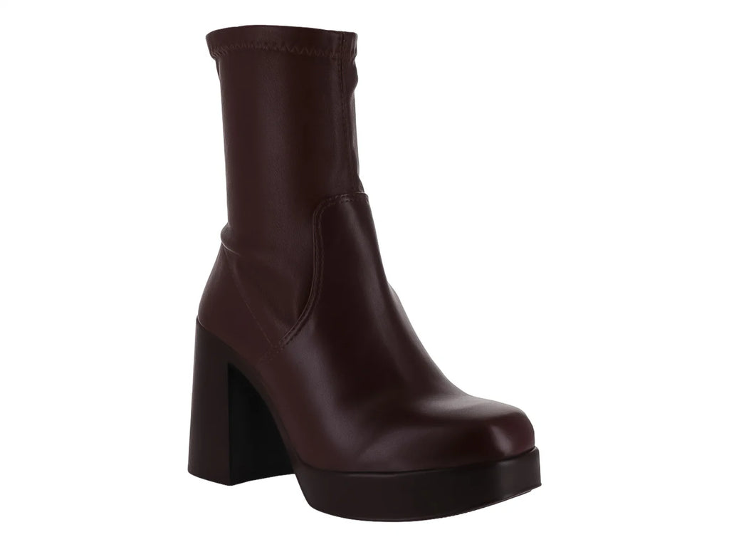 Botines Nomadas Color Madera para Mujer