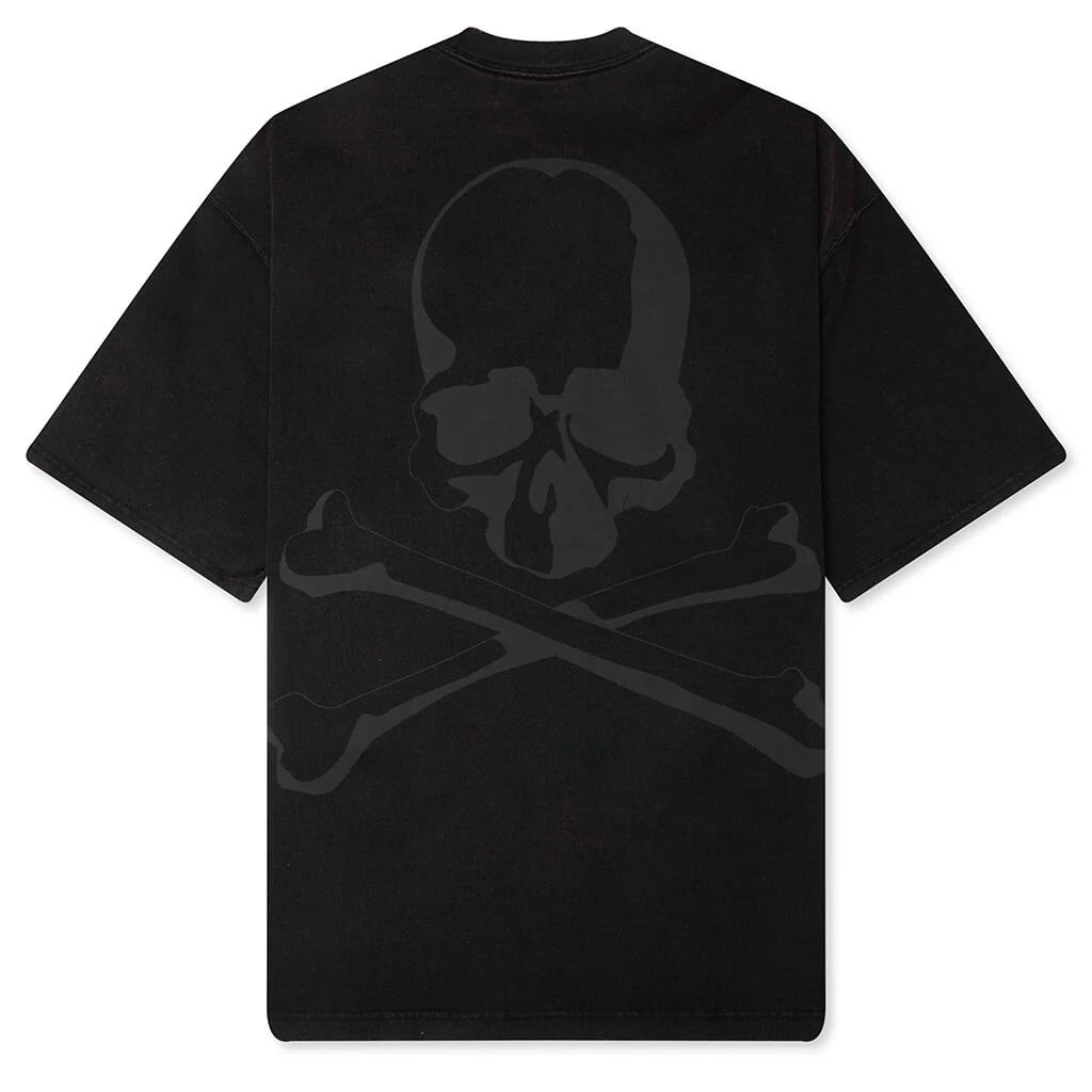 Faded S S T Shirt Black