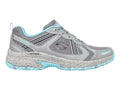 Tenis Skechers Outdoors Gris y Azul para Mujer
