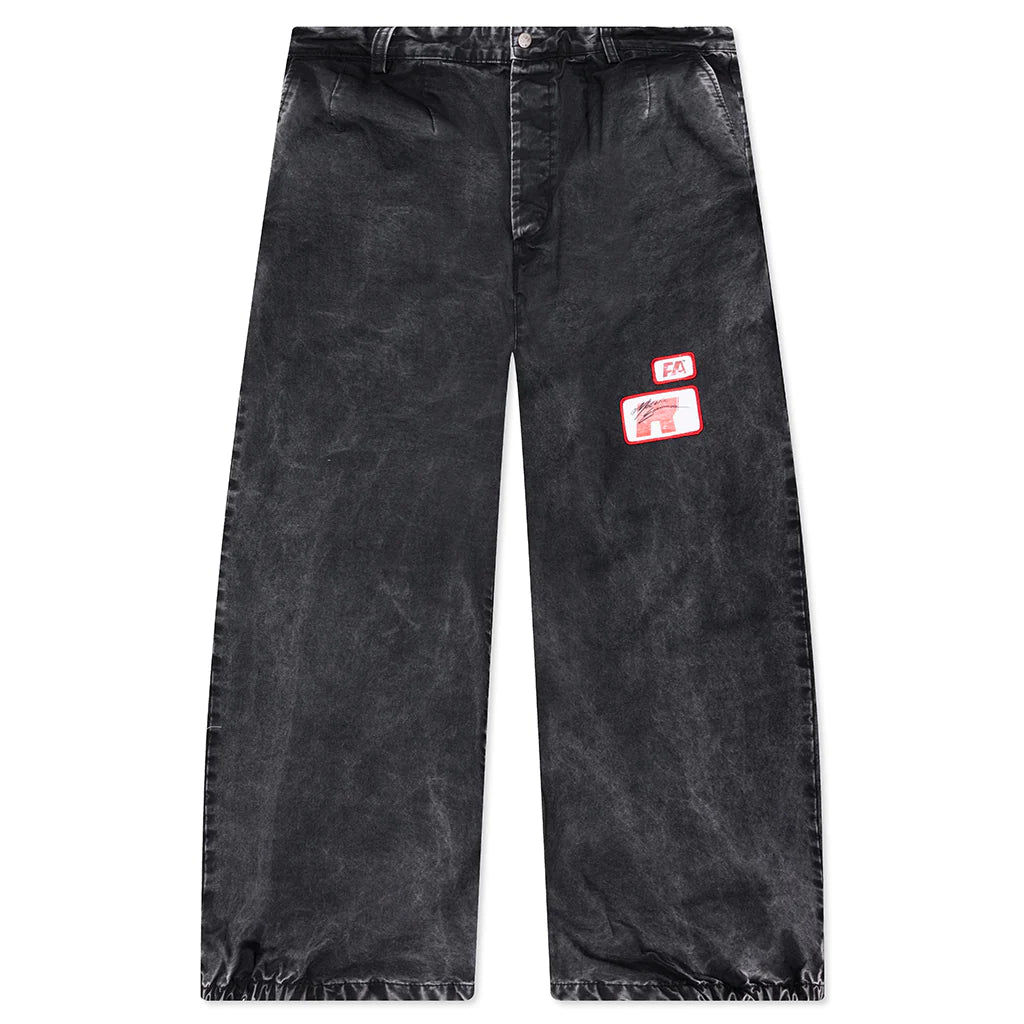 Working Man Penta Pant Washed Black