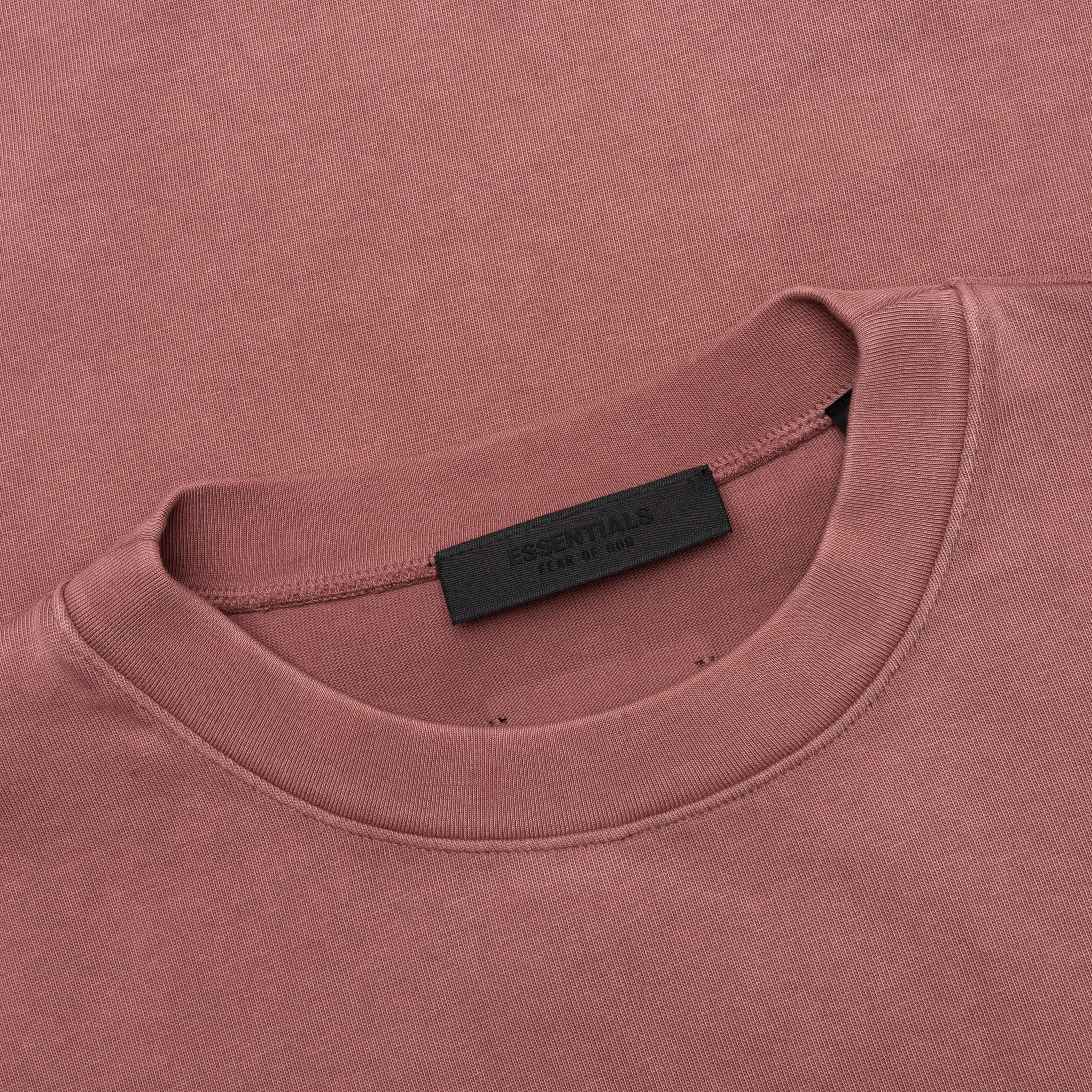 Heavy Crewneck Tee Crimson
