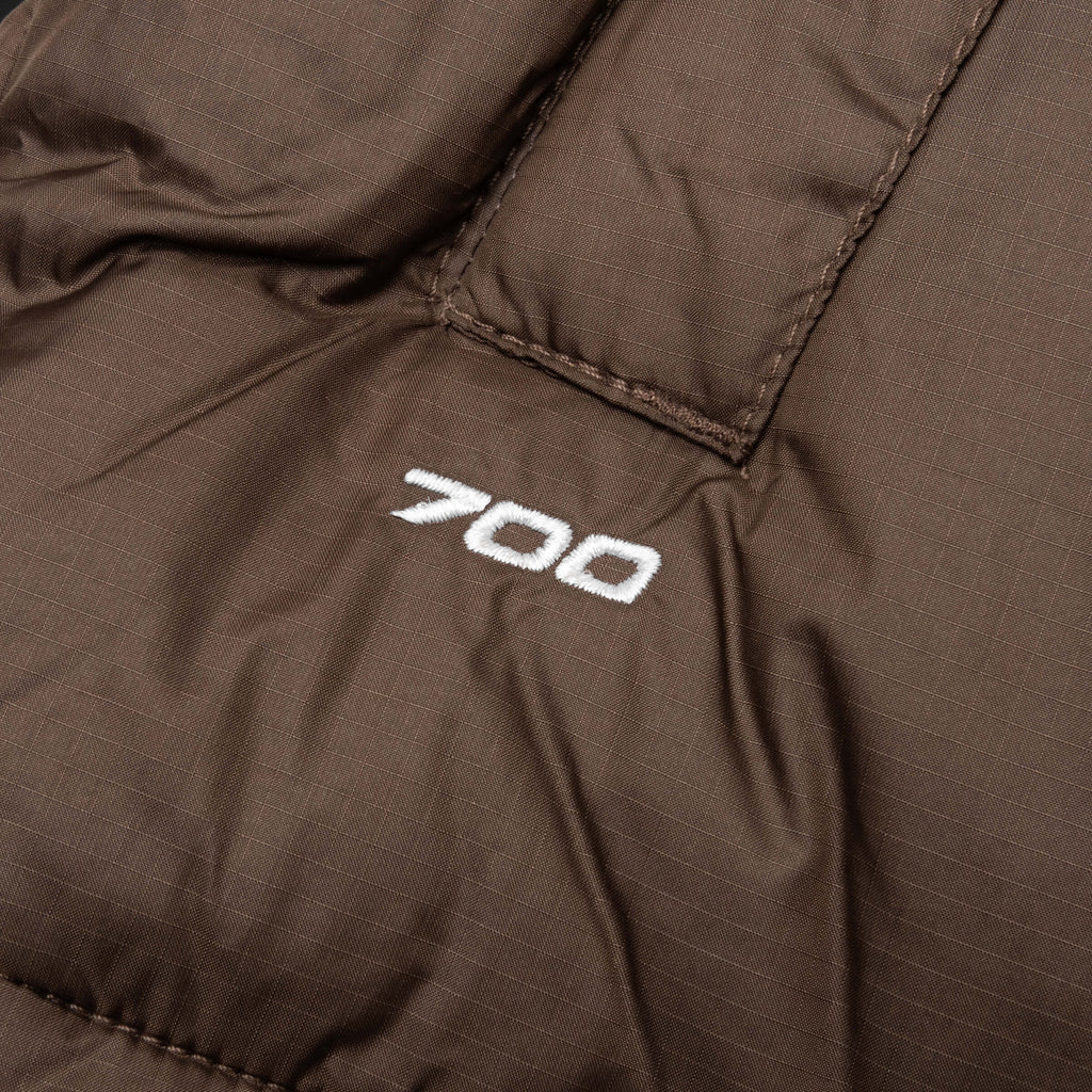 1996 Retro Nuptse Vest Smokey Brown