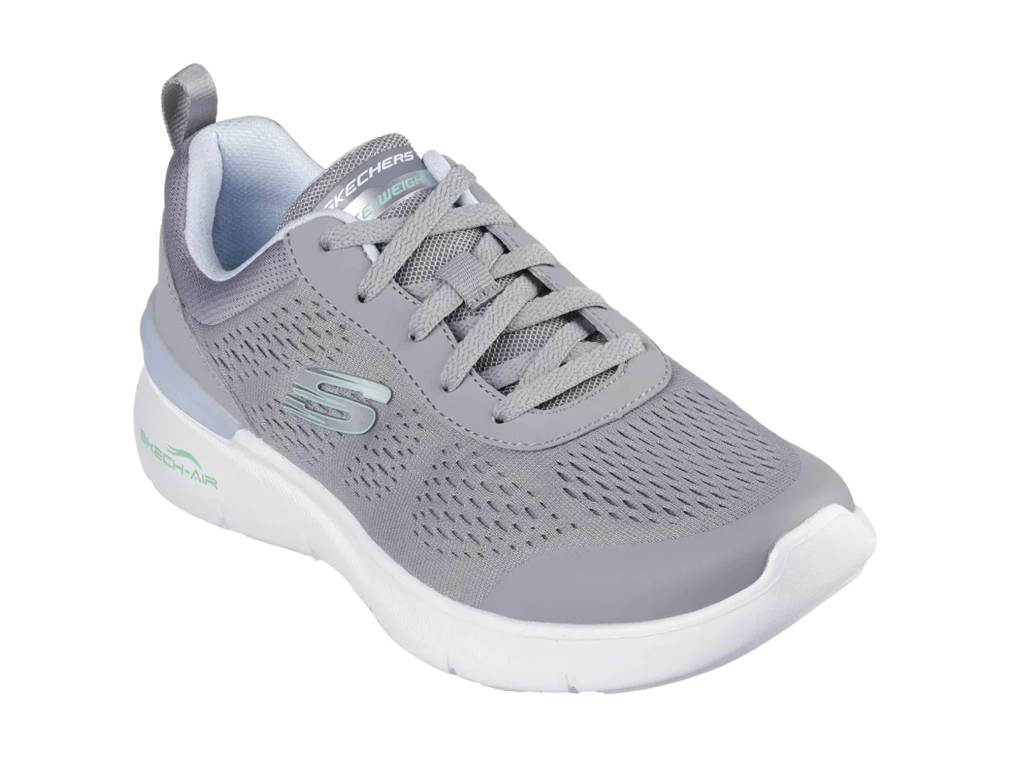 Tenis Skechers Skech Air Dynamight Gris para Mujer
