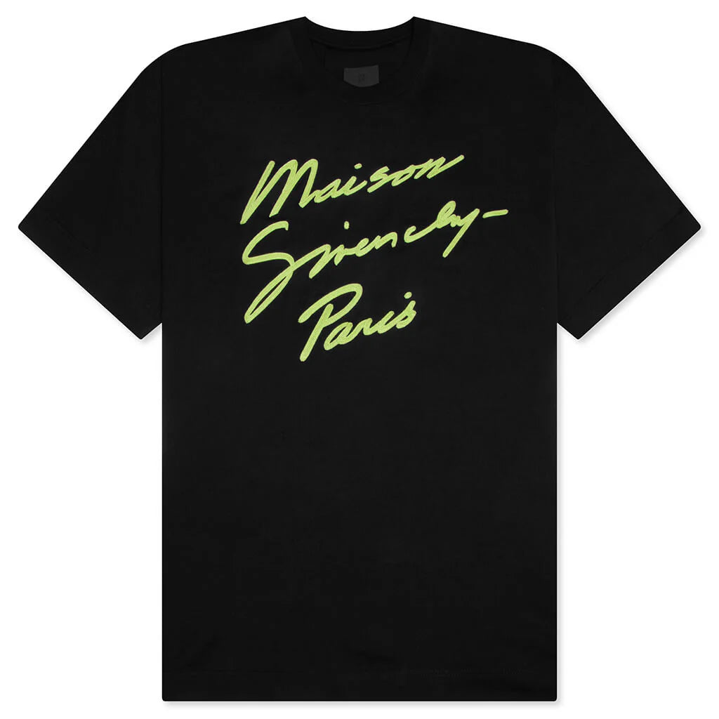 Maison T Shirt Black Green