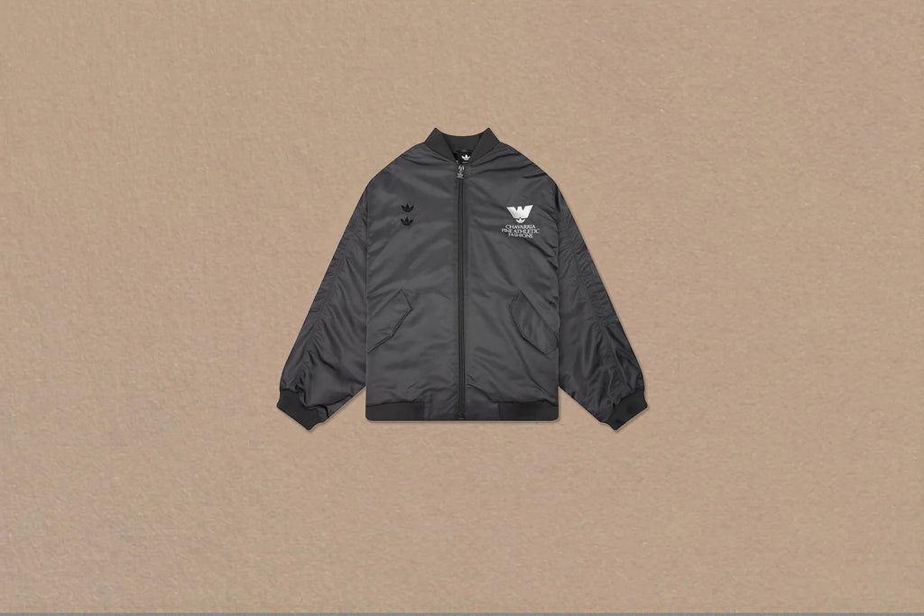 adidas Originals x Willy Chavarria Bomber Jacket Grey Six