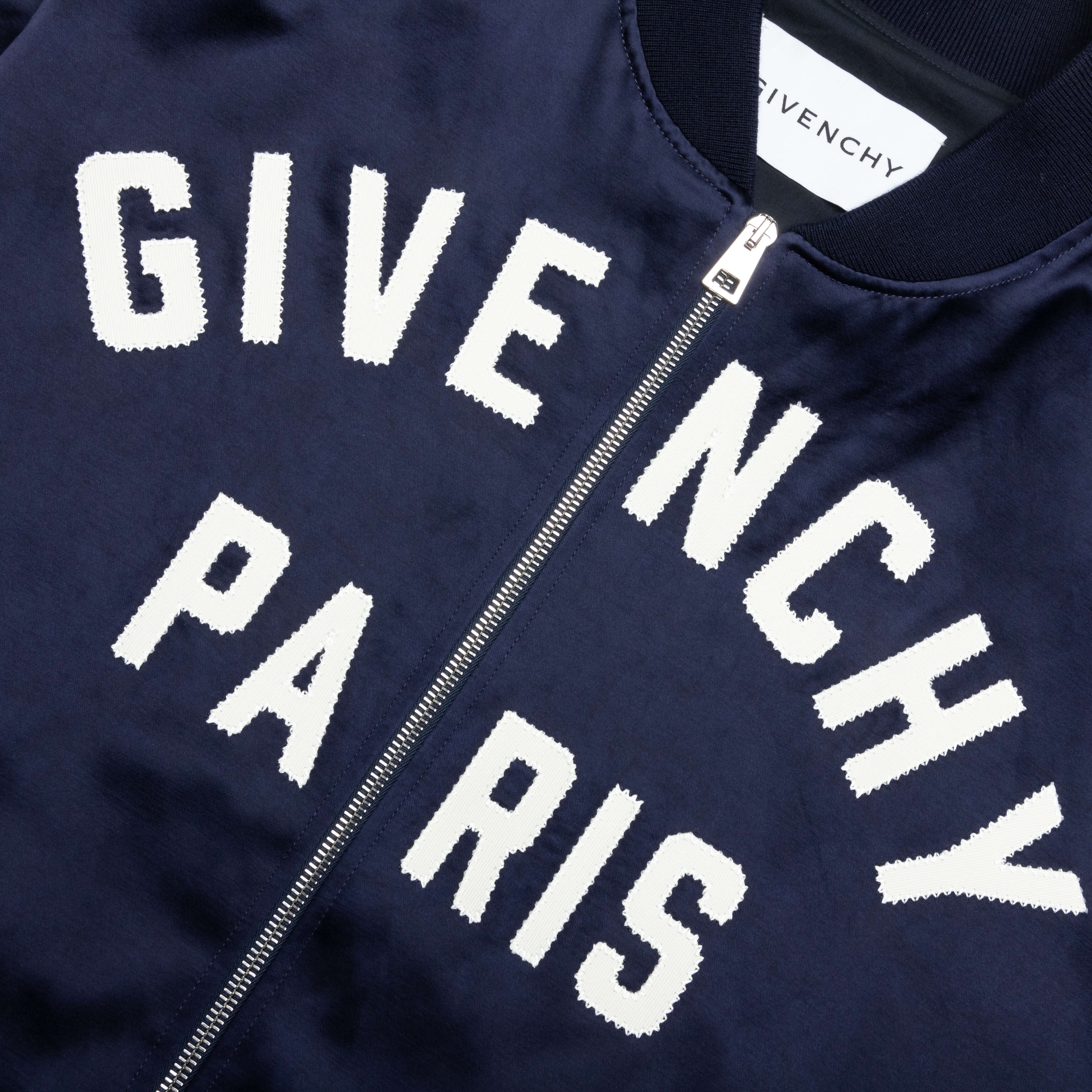 Couture Seam Bomber Navy