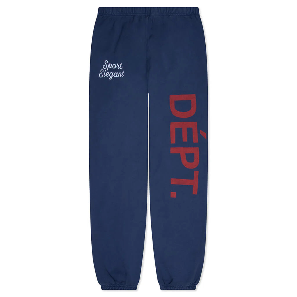 Team Dépt Sweatpants Vintage Navy