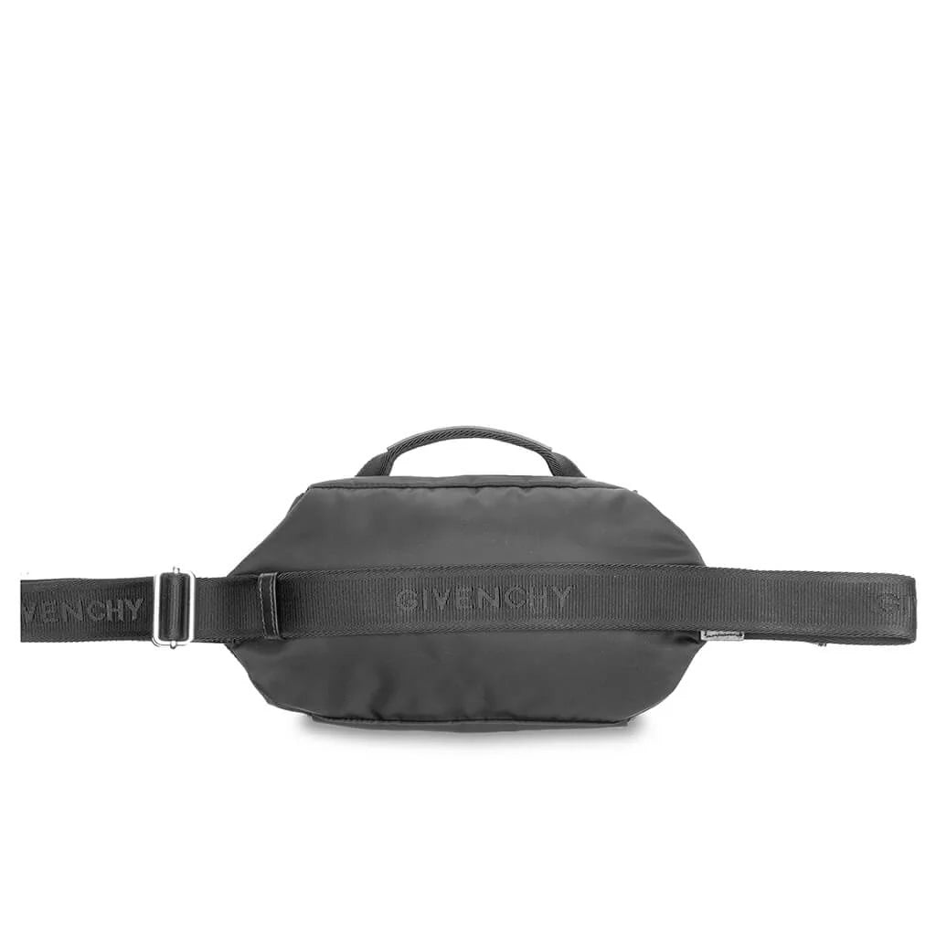 G Zip Bumbag Black