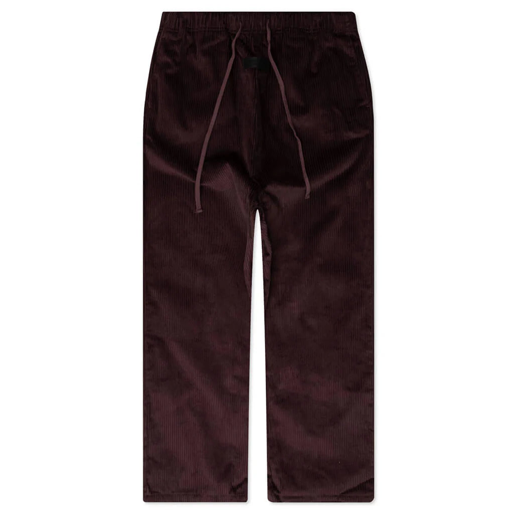 Womens Relaxed Trouser Plum