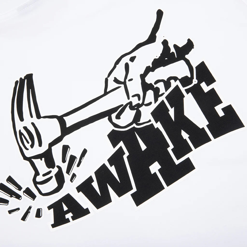 Hammer S S Tee White
