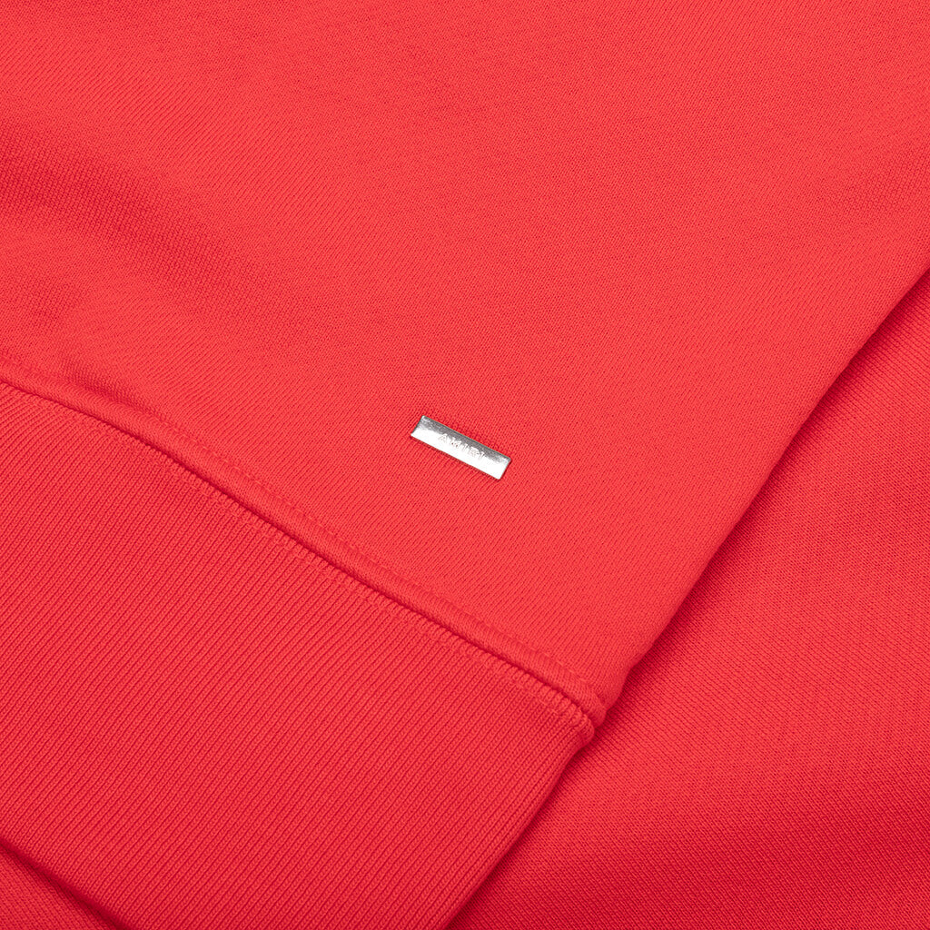 Bones Stacked Hoodie Red