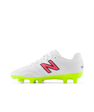 New Balance 442 V2 Academy Junior FG Firm Gound White