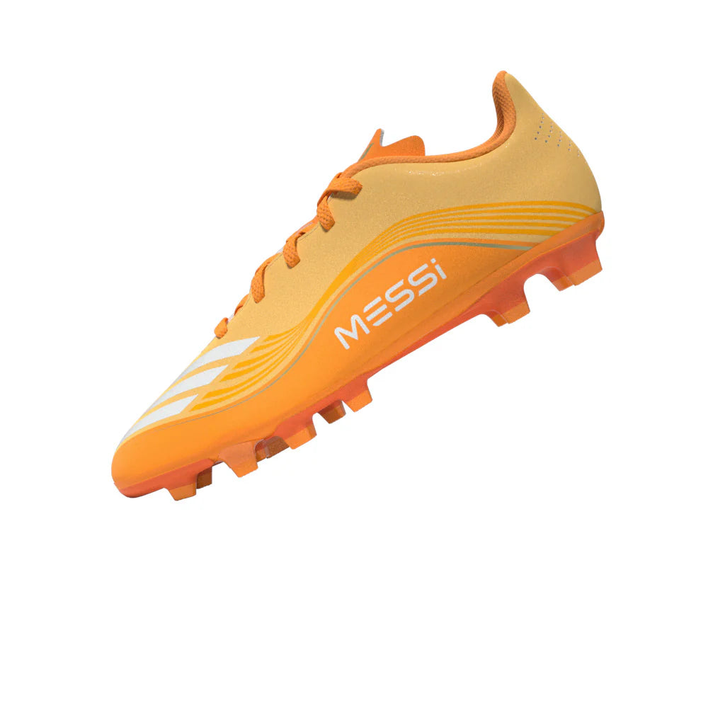adidas F50 Messi Club FG MG Firm Ground Multi Ground Youth Soccer Cleats Icta Gold