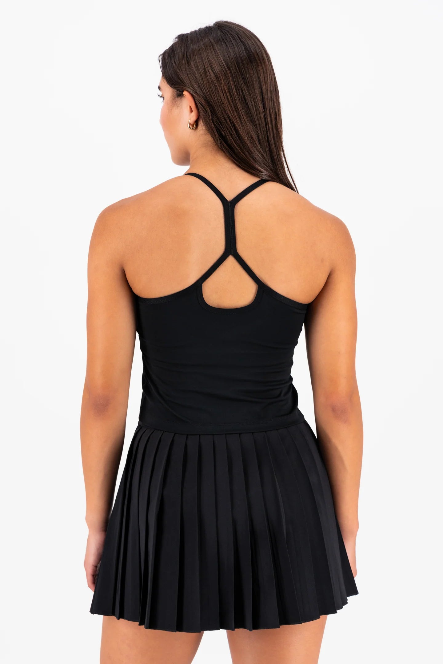 High Rise Pleated Skirt