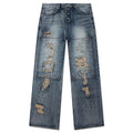 Vintage Double Knee Pants Blue