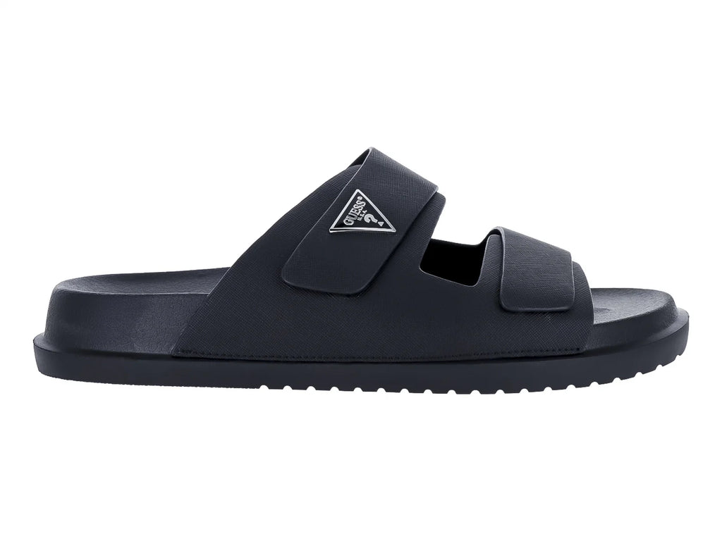 Sandalias Slide Guess Negras para Hombre