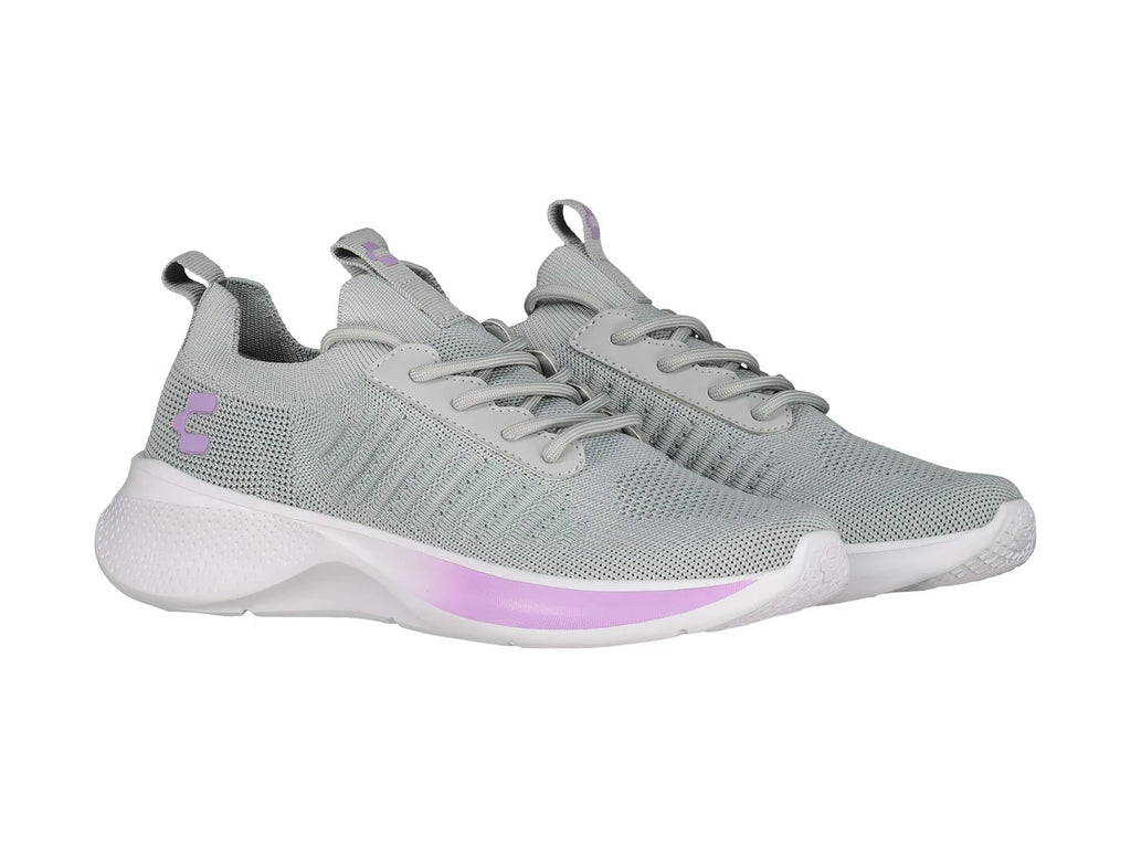 Tenis Charly Gris y Lila para Mujer