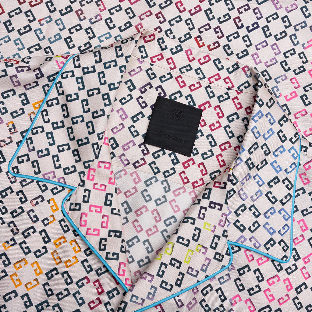 Monogram 72 Silk Pyjamas Shirt Multicolored