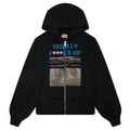 TFU Zip Hoodie Black