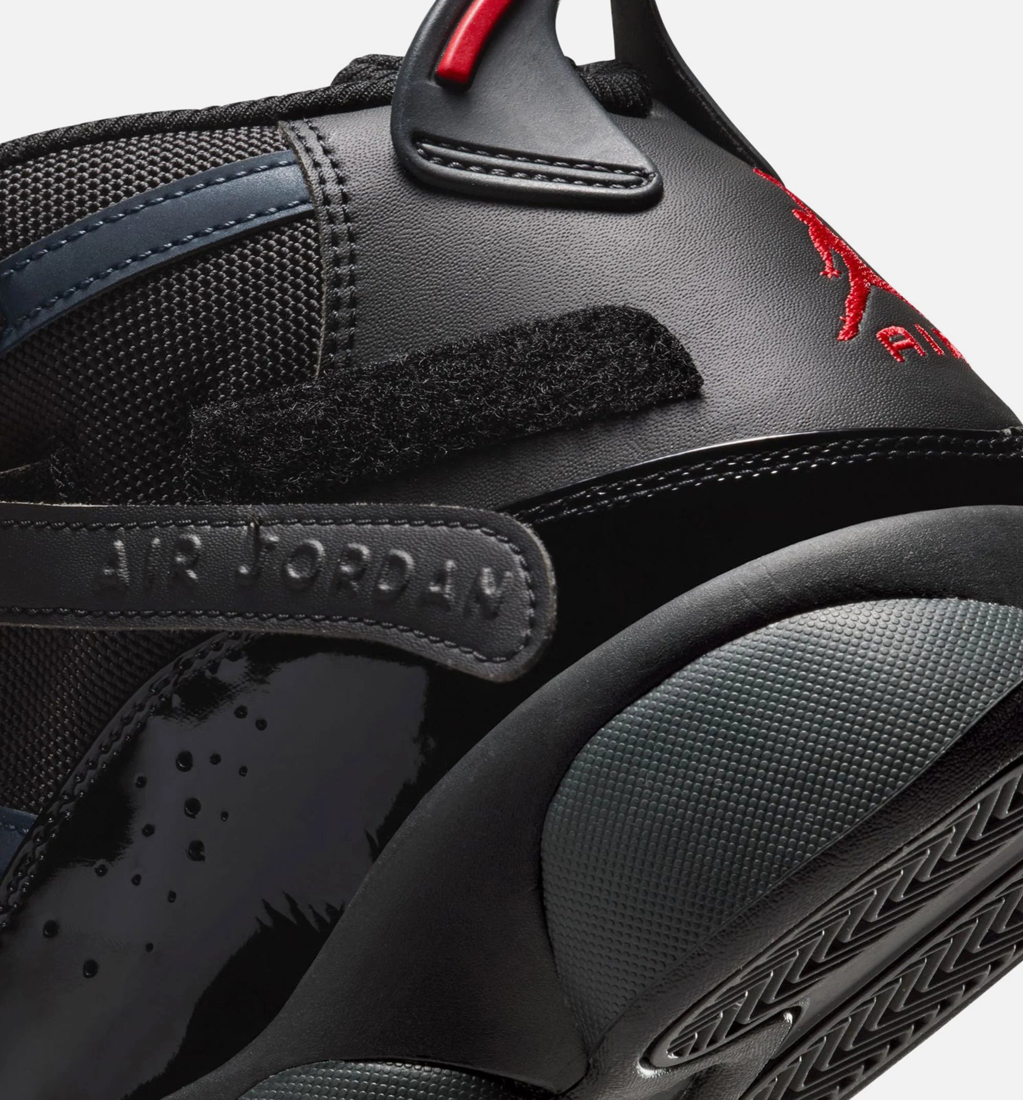 Air Jordan 6 Rings Mens Lifestyle Shoe Black Fire Red