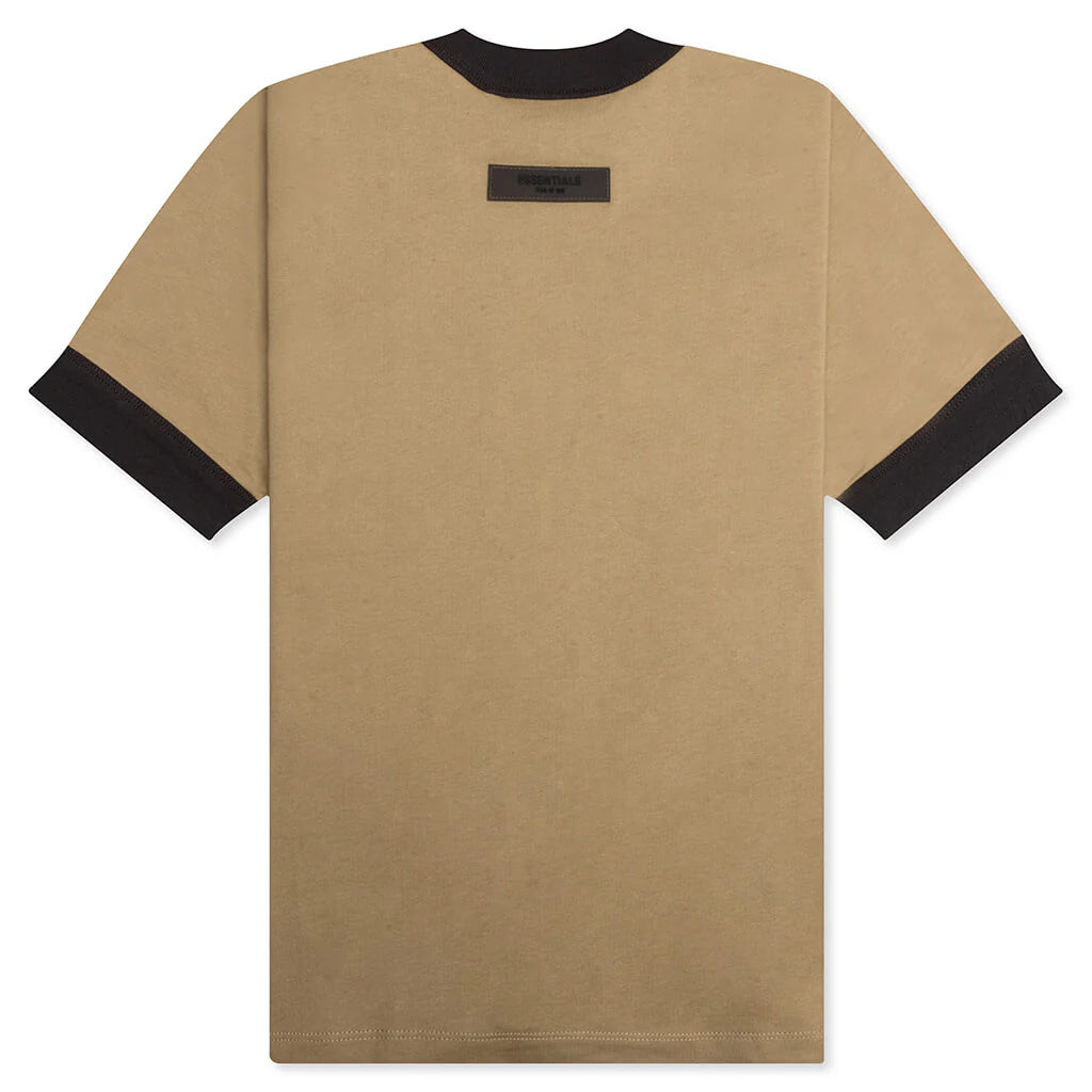 Essentials Kids Ringer Tee Oak