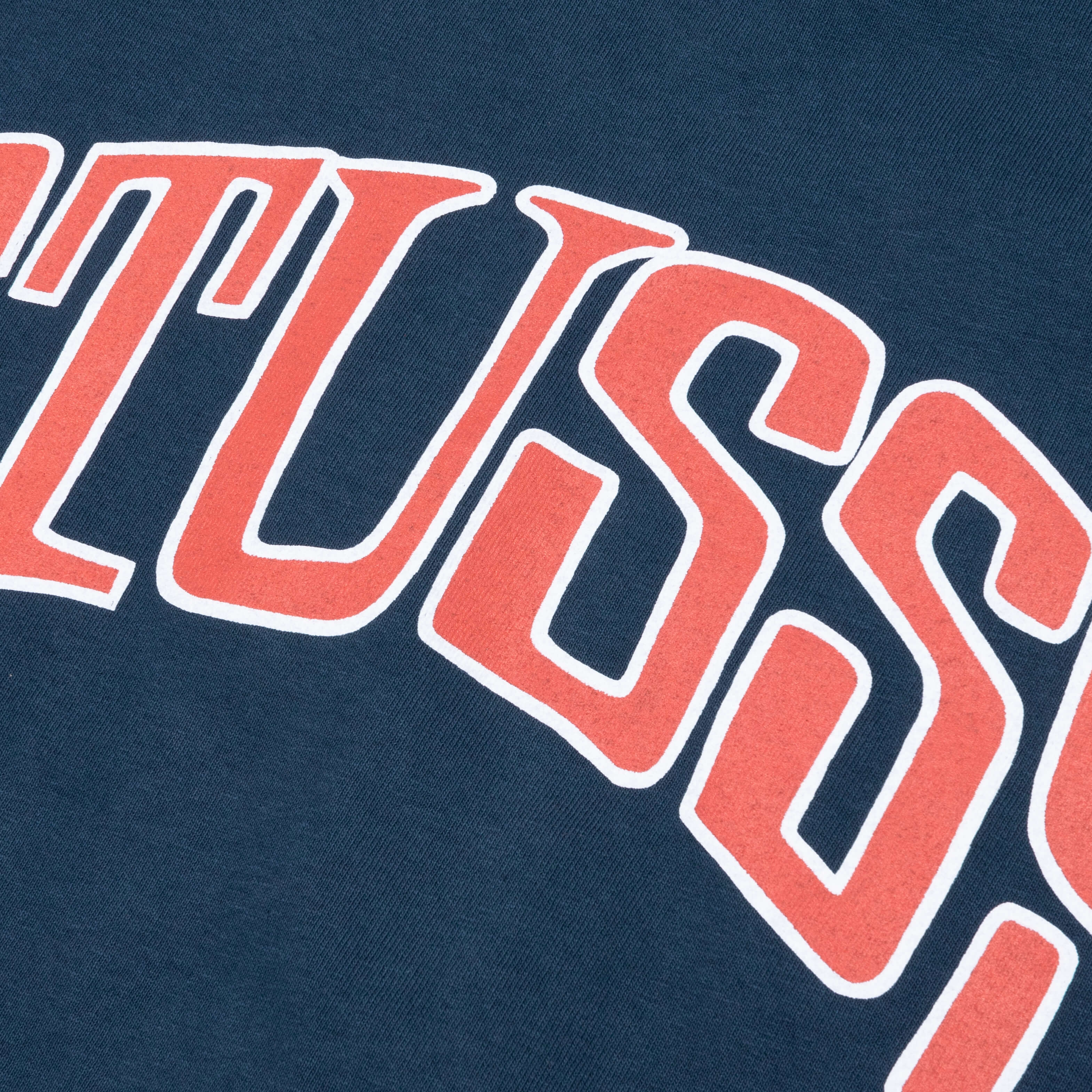 Arched Pigmented Dyed Tee Navy