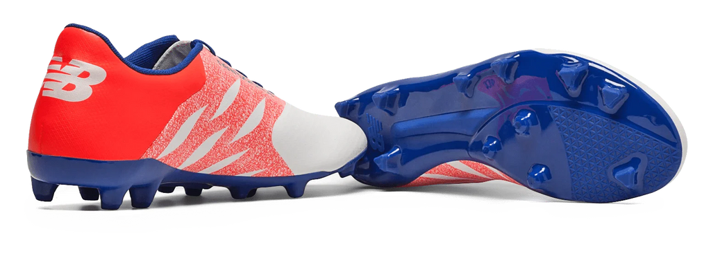 New Balance Furon Dispatch FG JR Firm Ground Soccer Cleats White Flame