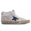 Womens Mid Star White Blue Pink