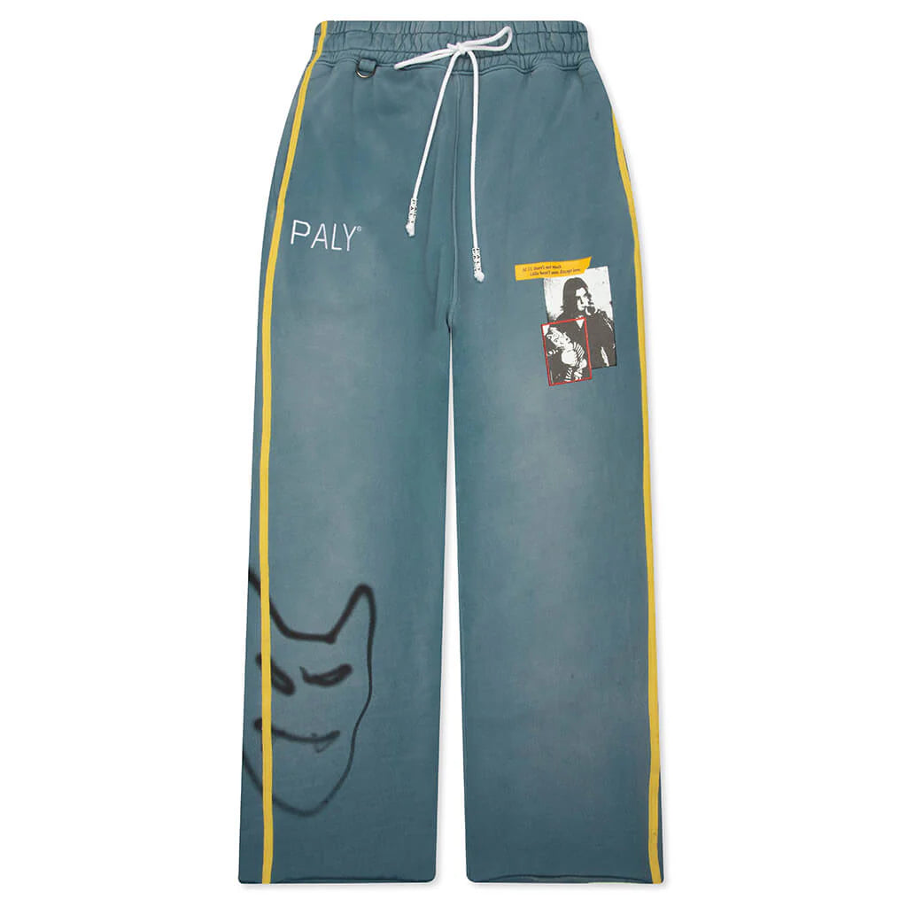 Streetwise Airbrush Sweatpant Turquoise