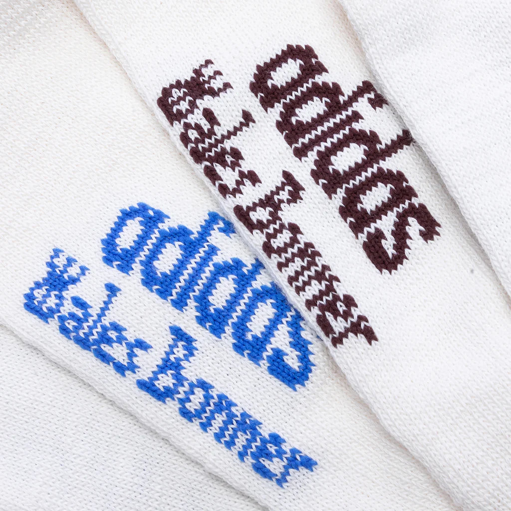 Adidas x Wales Bonner 3 Stripes Socks Core White
