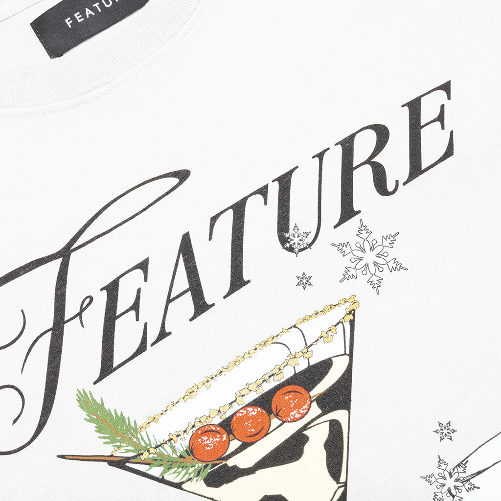 Snowflake Soiree Tee Pigment Grey